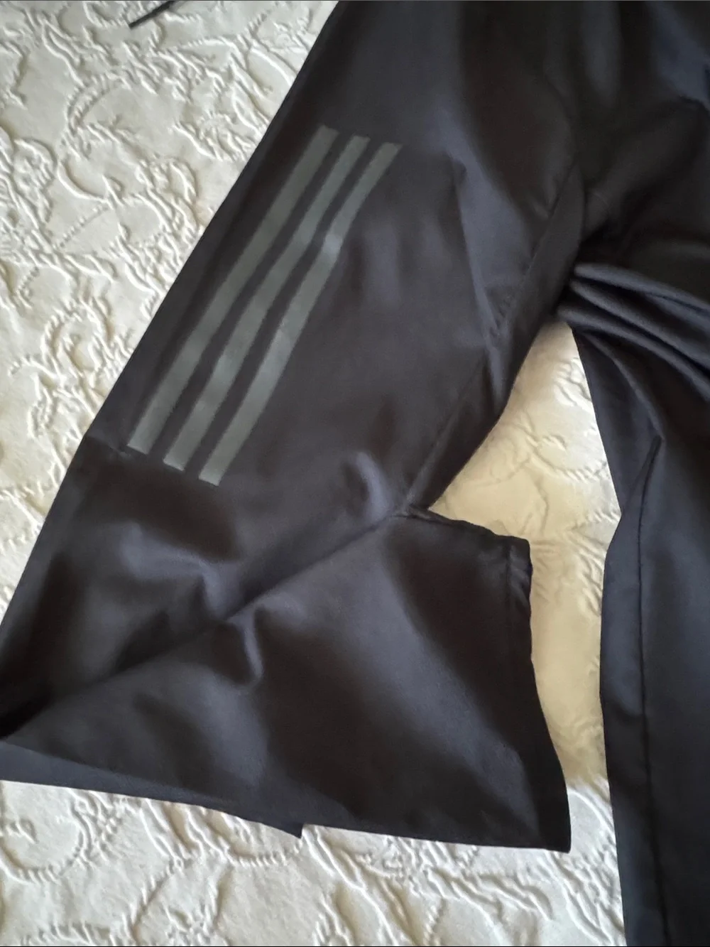 adidas Men’s Black Hooded Windbreaker Jacket